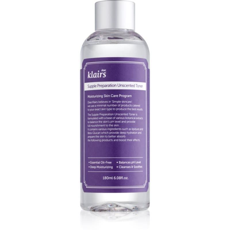 Supple Preparation Unscented Toner tonik nawilżający wyrównujący pH skóry nieperfumowany