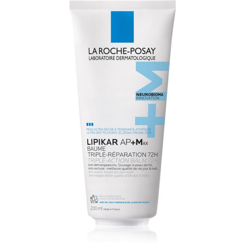 Lipikar AP+Max Balm pielęgnujący balsam do ciała do skóry suchej i atopowej