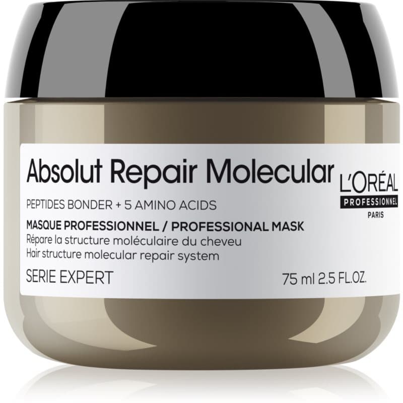Serie Expert Absolut Repair Molecular głęboko wzmacniająca maska do włosów