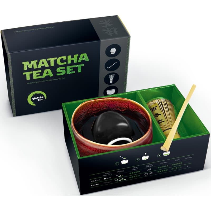 Matcha Set Profi Kaito zestaw upominkowy do przygotowania napoju