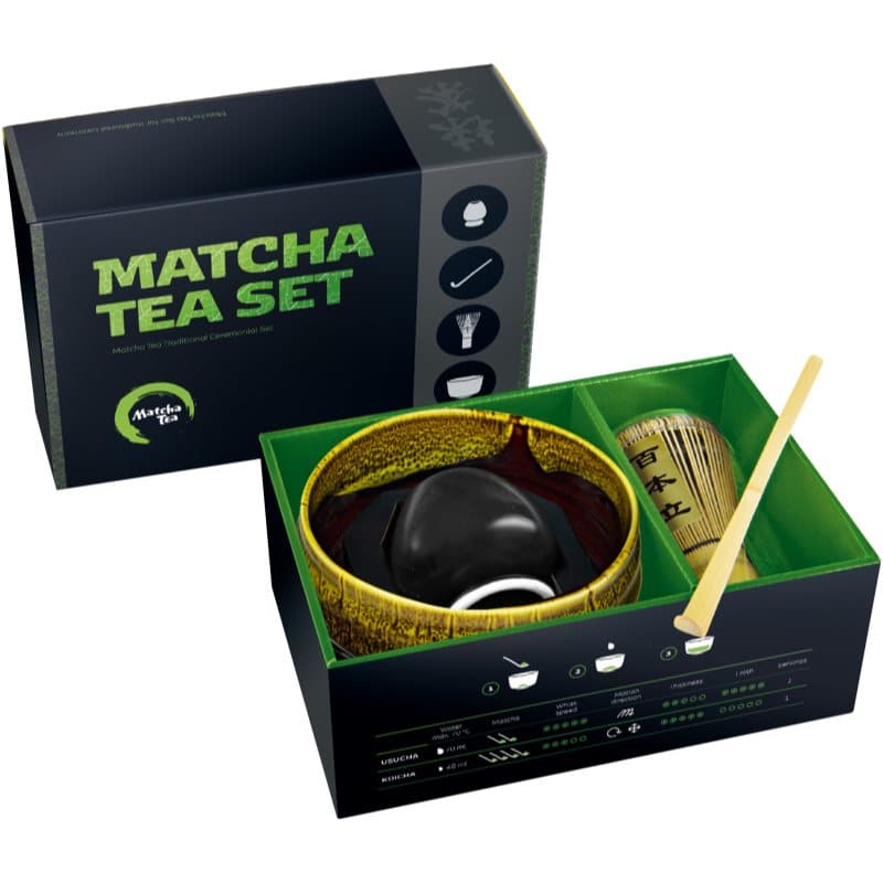Matcha Set Profi Akeno zestaw upominkowy do przygotowania napoju