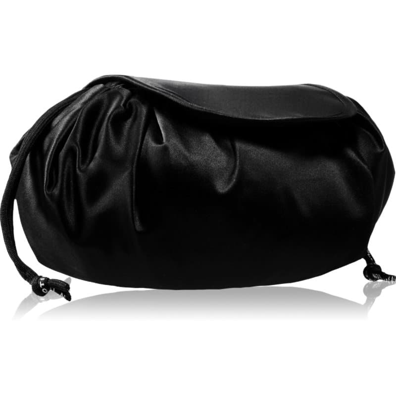 Travel Collection Drawstring Make-Up Bag pojemna torba na kosmetyki do makijażu Black