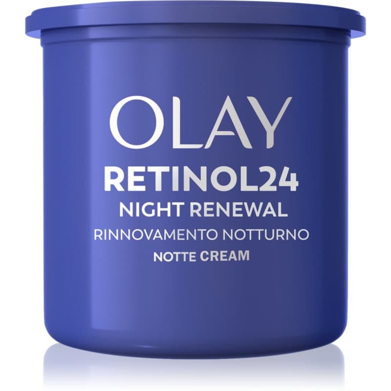 Retinol 24 Night Cream nawilżający i odbudowujący krem na noc z witaminą E napełnienie