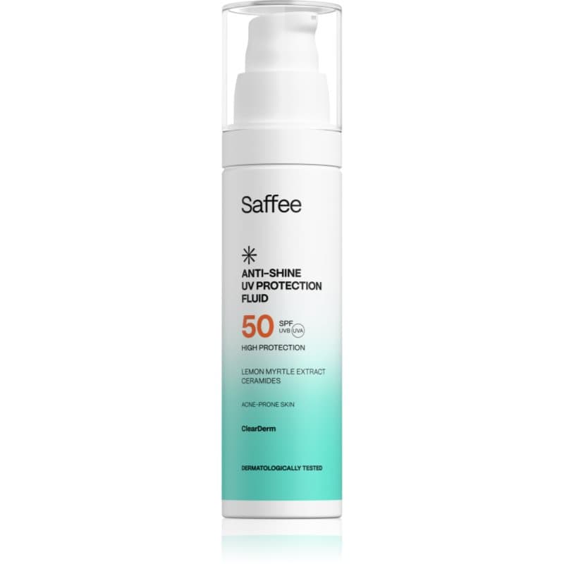 ClearDerm Anti-shine UV Protection Fluid SPF 50 fluid ochronny do skóry tłustej ze skłonnością do trądziku SPF 50