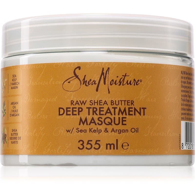 Shea Moisture Raw Shea Butter maska głęboko odżywiająca do włosów