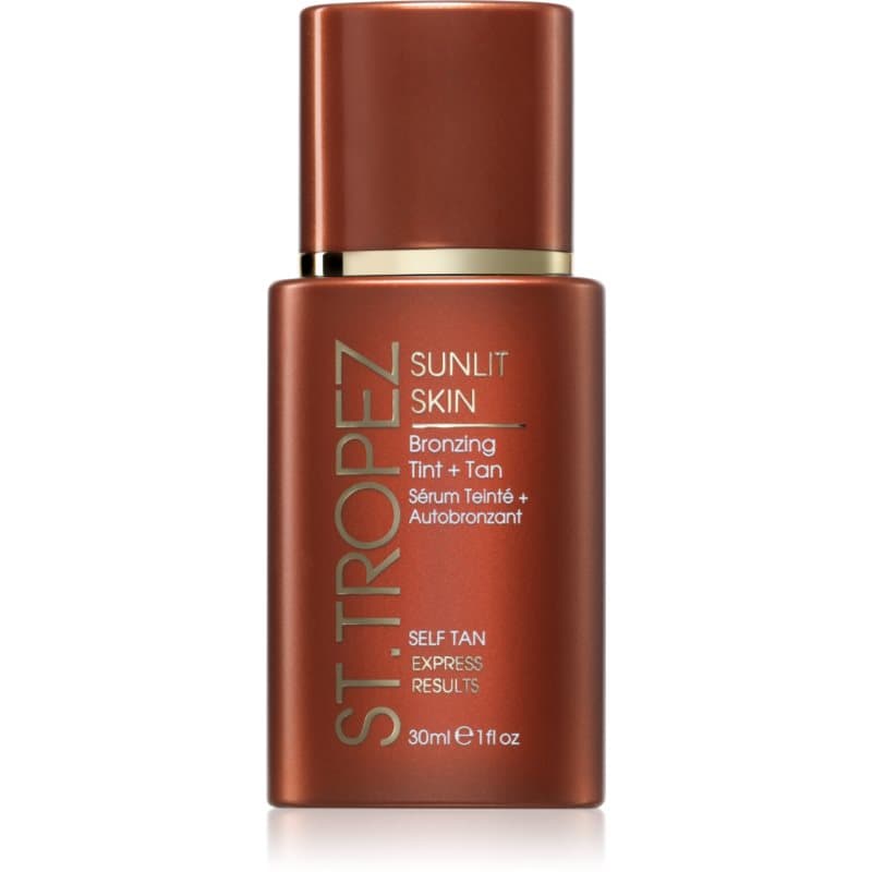 Sunlit Skin Bronzing Tint + Tan tonujący krem samoopalający do twarzy