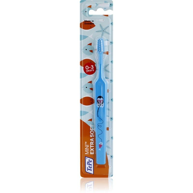 Mini Illustration szczoteczka do zębów dla dzieci z małą, wąską główką extra soft