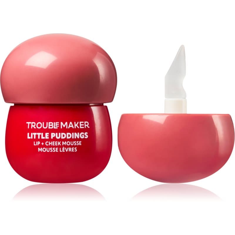 Little Pudding Lip + Cheek Mousse wieofunkcyjny kosmetyk do makijażu ust i policzków odcień Coral Pink