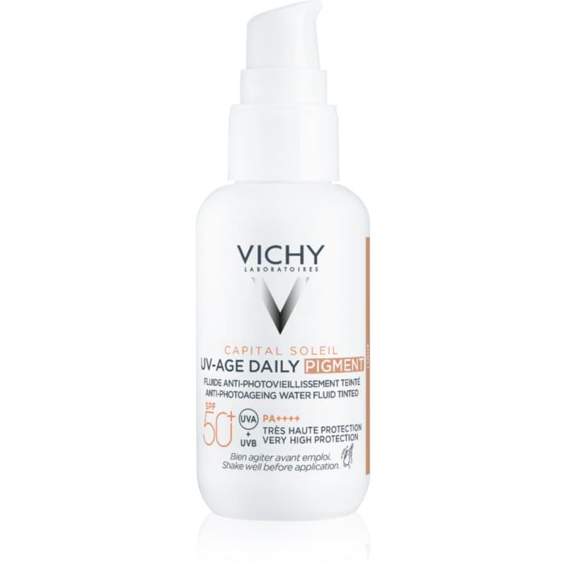 Capital Soleil Daily SPF50+ ochronny fluid tonujący do twarzy SPF 50+ odcień Light