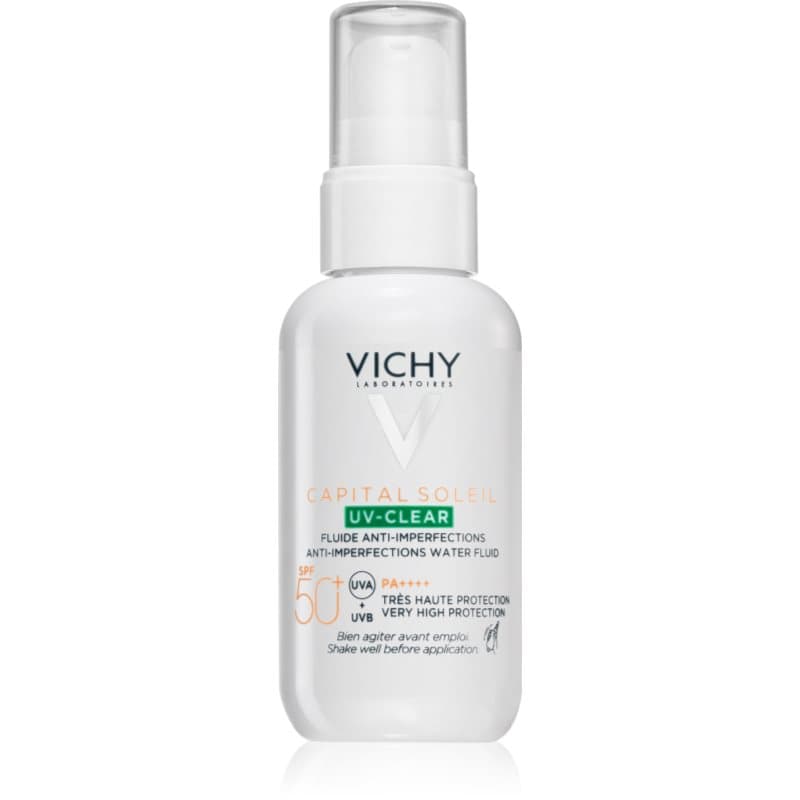Capital Soleil UV-Clear pielęgnacja przeciwzmarszczkowa do skóry tłustej ze skłonnością do trądziku SPF 50+