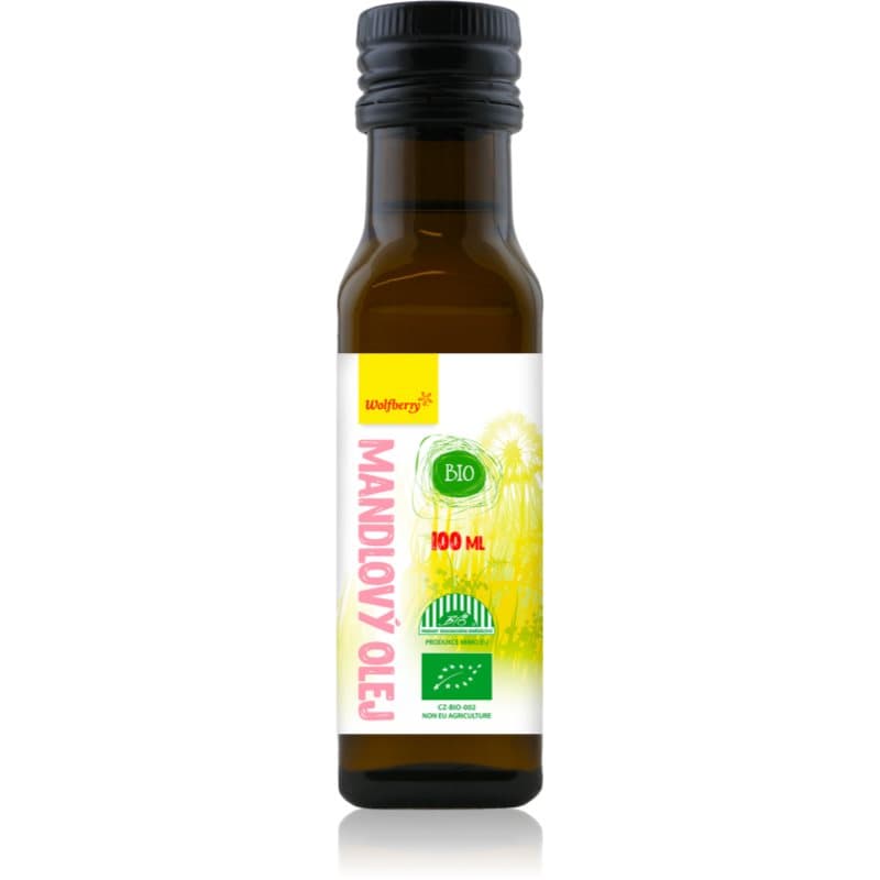 Almond Oil Organic olejek odżywczy do twarzy, ciała i włosów