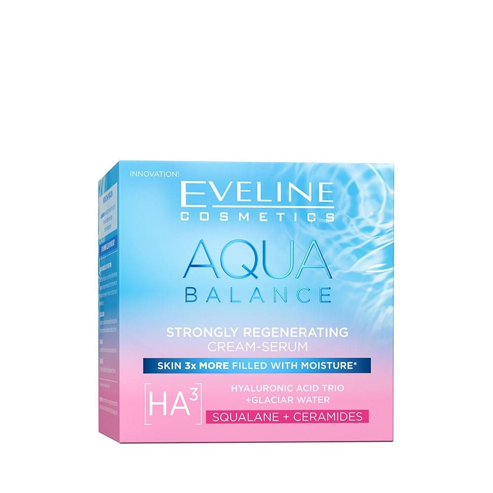 AQUA BALANCE Silnie regenerujący krem-serum