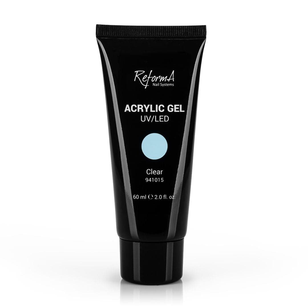 Acrylic Gel - Clear, przezroczysty, transparentny akrylożel w tubce