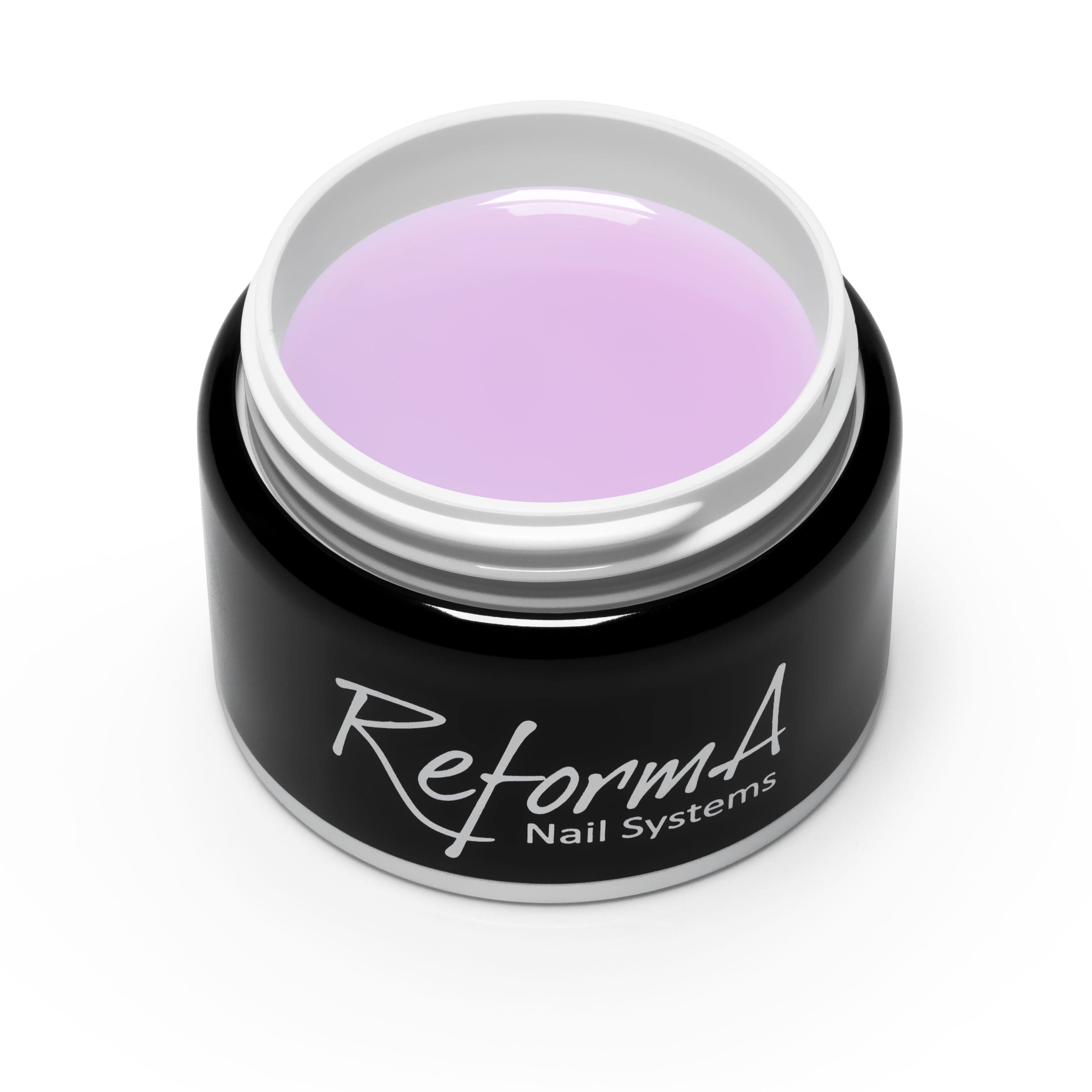 Żel w pędzelku, do szybkiego uzupełniania, liliowy żel w butelce - Liquid Gel - Crystal Violet