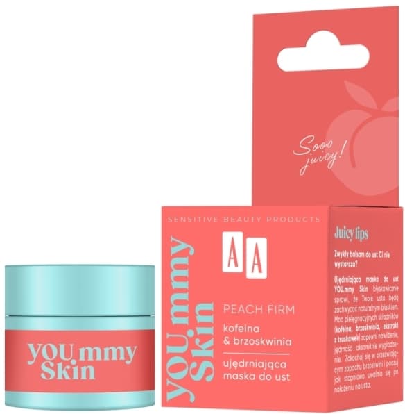 YOU.mmy Skin Peach Firm — maska do ust