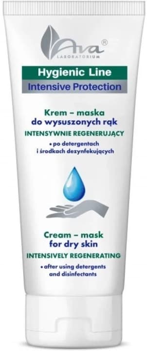 HYGIENIC LINE Krem maska do wysuszonych rąk Intensywnie regenerujący