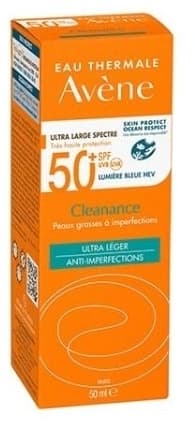 Bardzo wysoka ochrona przeciwsłoneczna Cleanance SPF50+