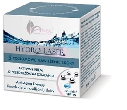 HYDRO LASER Krem na dzień SPF 15 nawilżający o przedłużonym działaniu