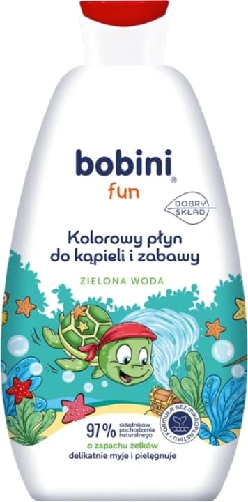 Fun Płyn do kąpieli dla dzieci Zielona woda