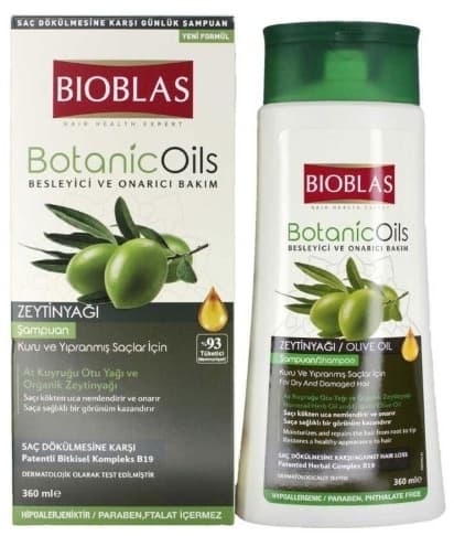 Botanic Oils Szampon z Oliwy z Oliwek przeciw wypadaniu włosów