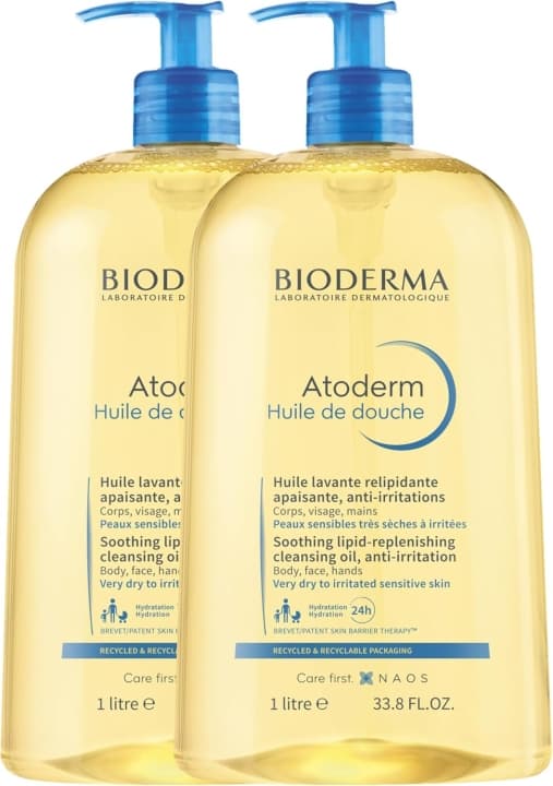 Atoderm Huile de Douche, nawilżający olejek do kąpieli i pod prysznic, od 1 dnia życia