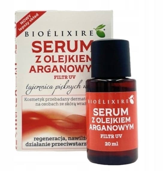 Serum z olejkiem arganowym do włosów suchych