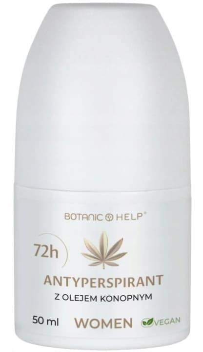 Antyperspirant WOMEN 48h z olejem konopnym