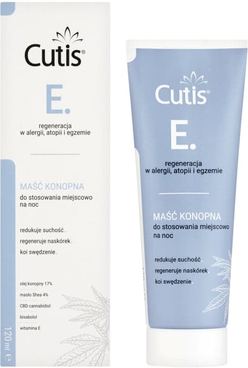E Maść konopna do stosowania miejscowo na noc