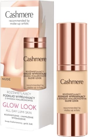 Glow Look rozświetlający podkład wypełniający Nude
