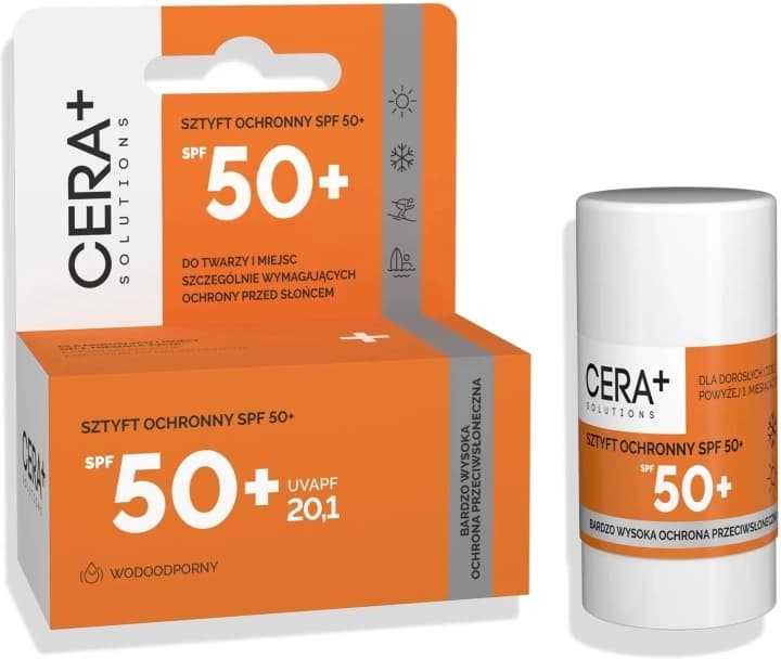 Solutions Sztyft dla dorosłych i dzieci ochronny SPF 50+ od 1. miesiąca życia