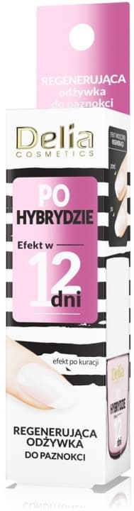 DELIA After Hybrid Odżywka regenerująca do paznokci Efekt w 12 dni