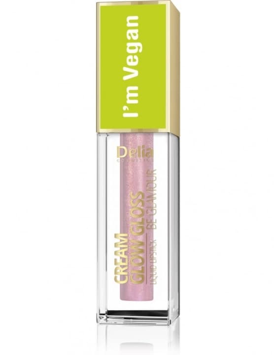 DELIA Rose Light Vegański błyszczyk do ust 102