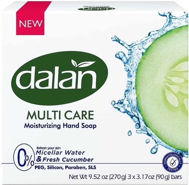 mydeł w kostce Dalan Multicare Ogórkowe