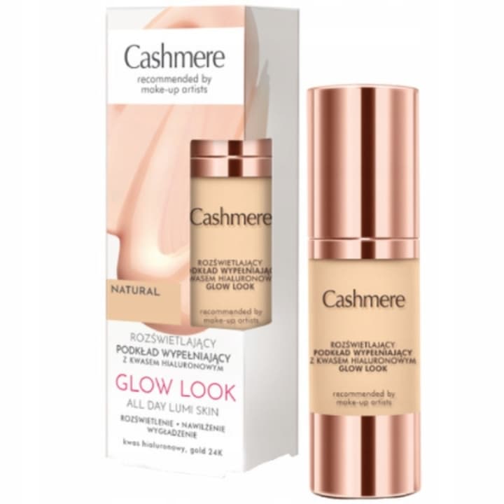 Glow Look rozświetlający podkład wypełniający Natural