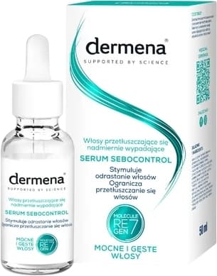 Supported By Science Sebocontrol Serum włosy przetłuszczające się, nadmiernie wypadające