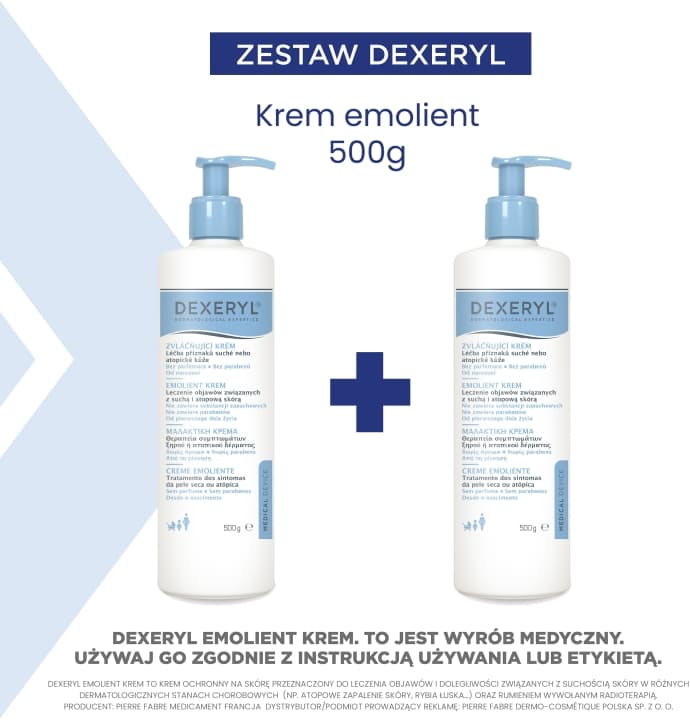 Krem Emolient do skóry suchej AZS