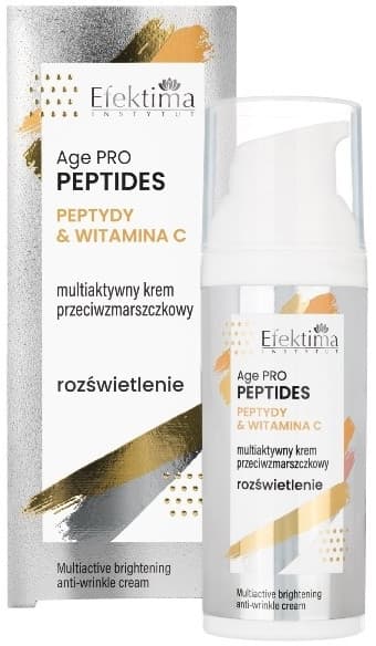 Age Pro peptides multiaktywny krem przeciwzmarszczkowy PEPTYDY & WITAMINA C