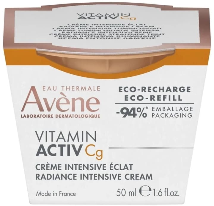 Eau Thermale Avene Vitamin Activ Cg Krem intensywnie rozświetlający eko-uzupełnienie