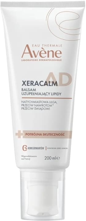 Eau Thermale Avene XeraCalm A.D balsam uzupełniający lipidy skóra bardzo sucha ze skłonnościami do atopii