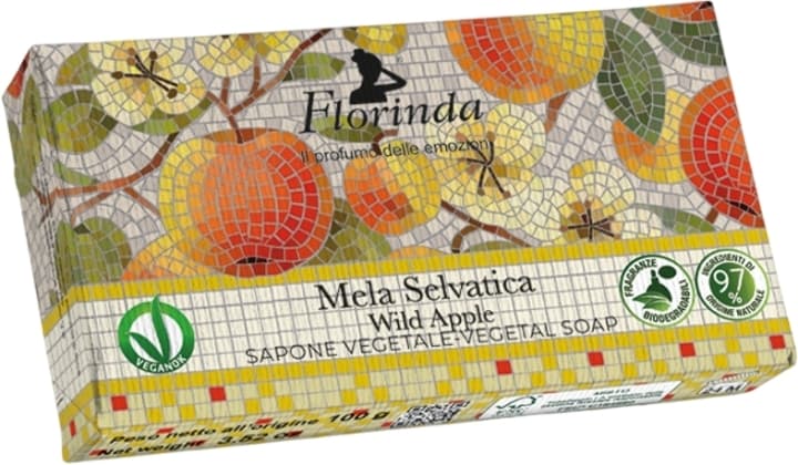 FLORINDA Mydło Mozaika dzikie jabłko