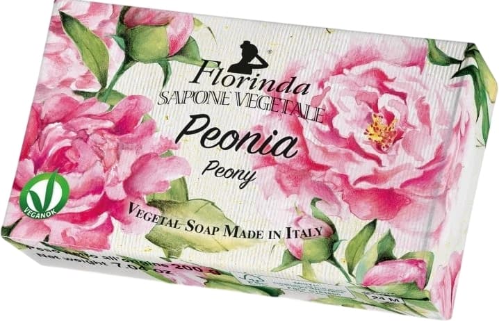 FLORINDA Naturalne mydło peonia