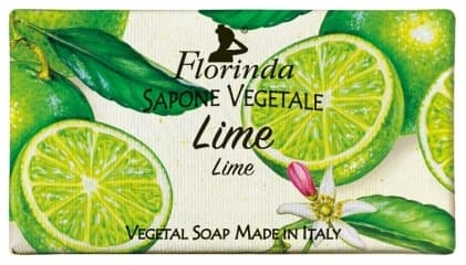 FLORINDA Naturalne mydło roślinne limonka
