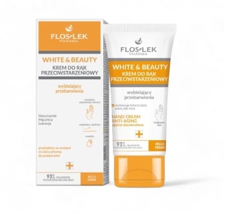 White & Beauty przeciwstarzeniowy krem do rąk na przebarwienia