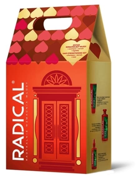Zestaw Radical Set Szampon + Mgiełka + Serum (Data ważności 31.08.2026)