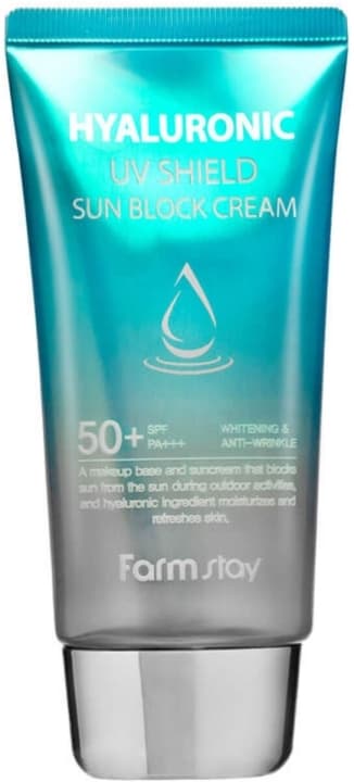 Farmstay Hyaluronic UV Shield Sun Block Cream SPF50+ Kremowy bloker przeciwsłoneczny