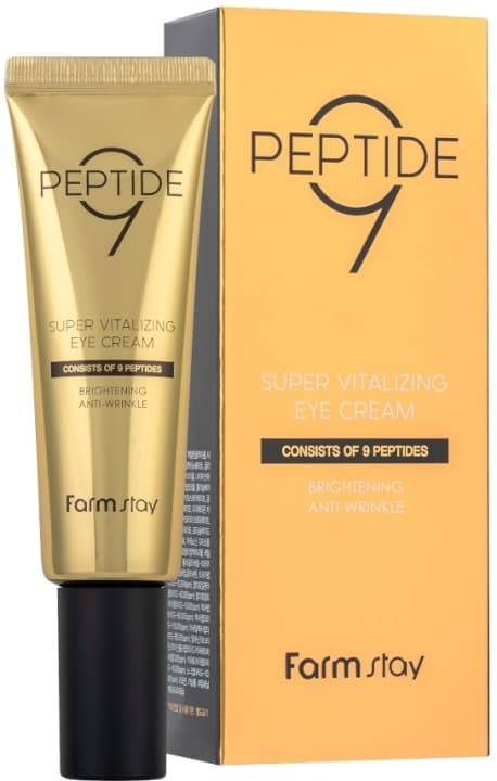 Farmstay Peptide9 Super Vitalizing Rewitalizujący krem pod oczy