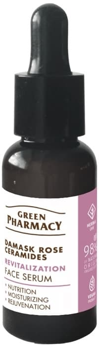Serum do twarzy róża damasceńska + ceramidy