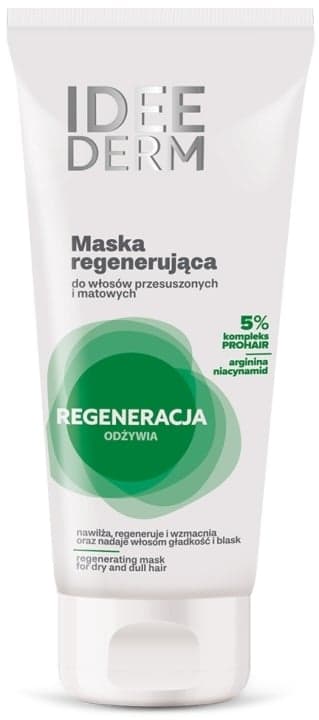 Derm Maska regenerująca do włosów przesuszonych i matowych