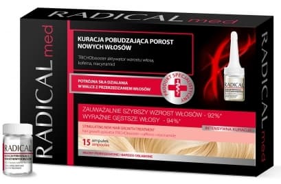 Kuracja stymulująca porost włosów płyn