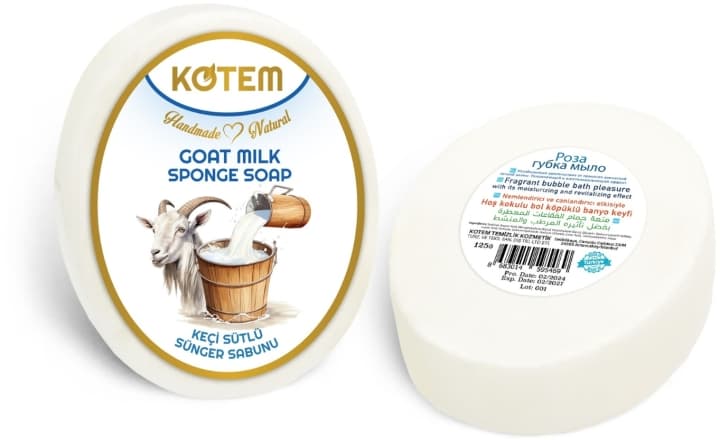 Goat Milk Mydło w gąbce